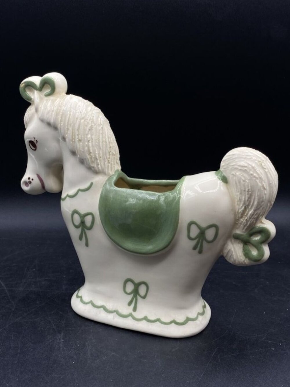 Hedi Schoop Hollywood California Pottery Co Rocking Carousel Horse Planter READ - Picture 11 of 14